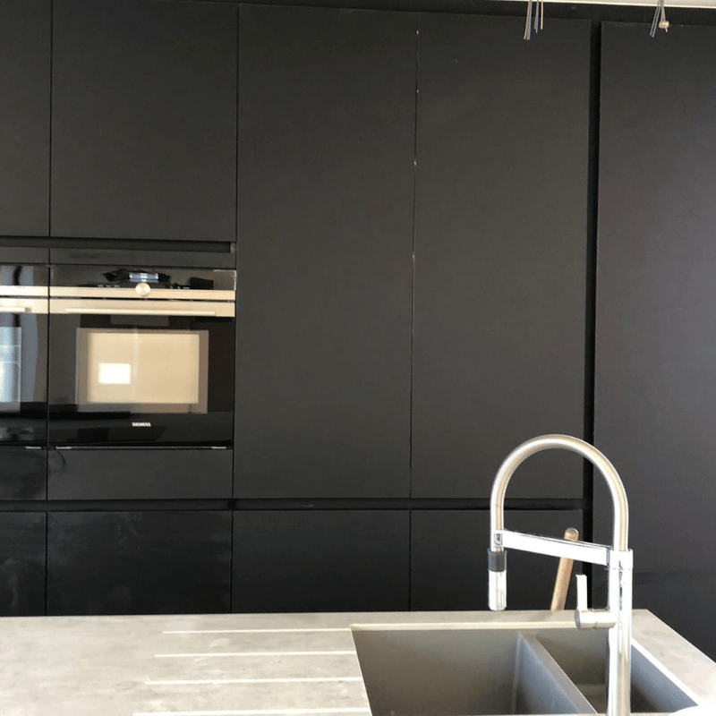 Matzwarte Keuken
