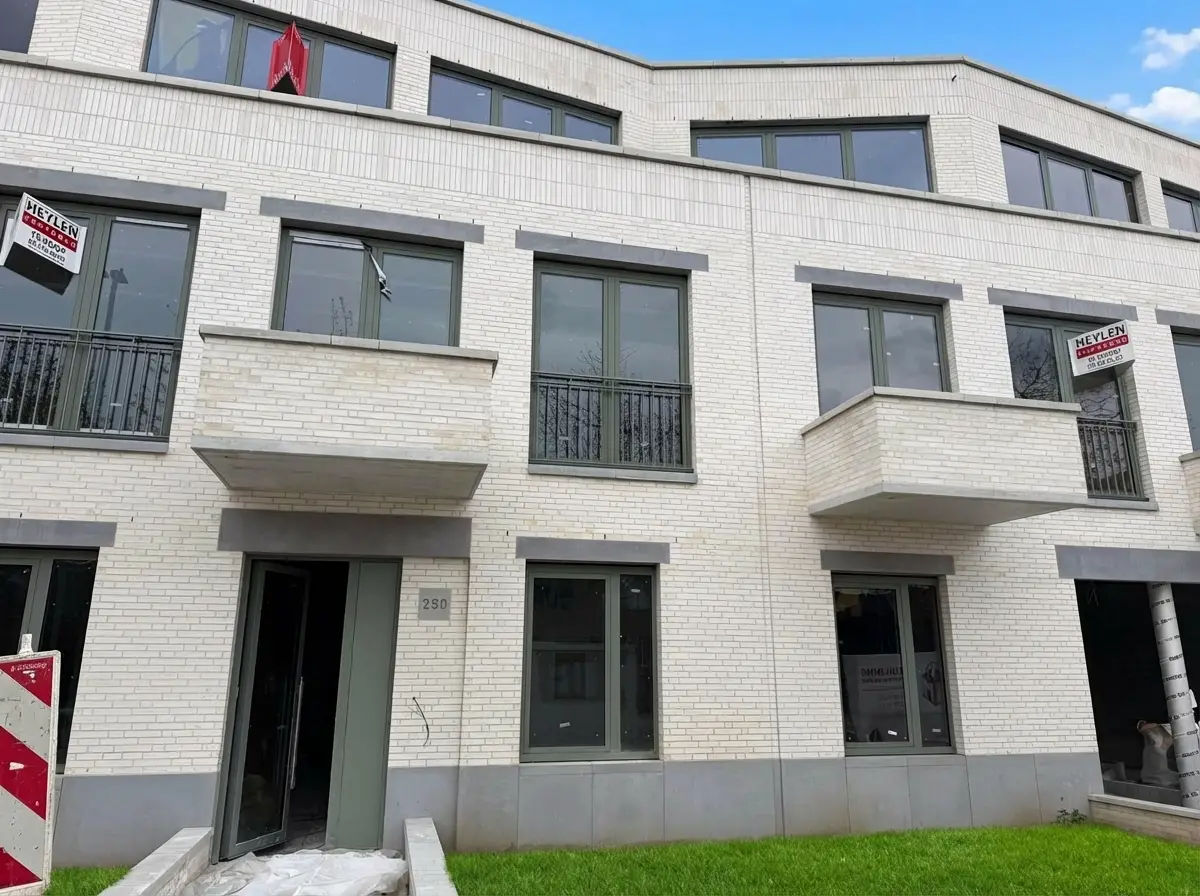 Appartementsgebouw in Wommelgem, tijdens de werf